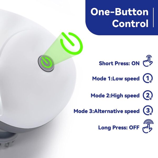 Electric Cat Massager Head Back Scratcher For Relieving Tension Pet Massage Tool Shoulder Neck Deep Tissue Head Scalp Massager - Image 2